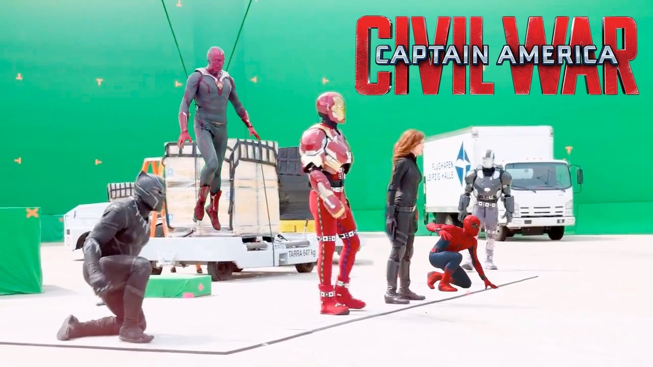 Filming Captain America Civil War