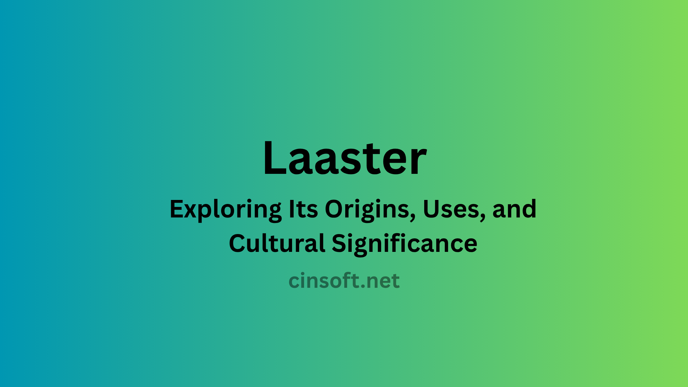 Laaster
